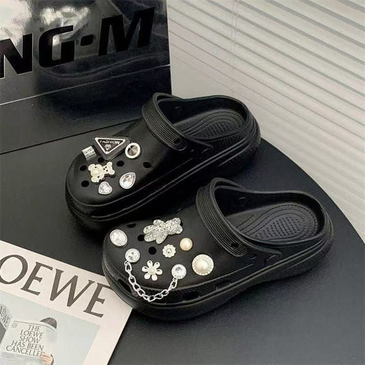 Waterproof women's modern crocs