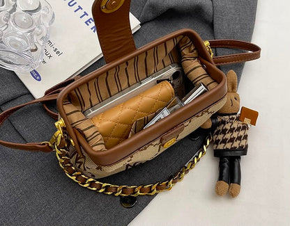 Luxury Printed Mini Crossbody Bag for Women