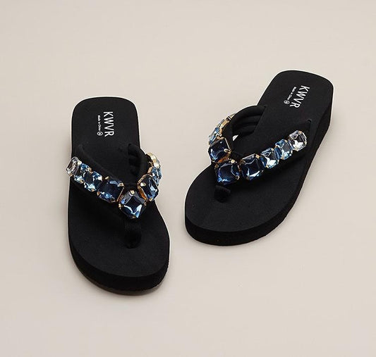 Two-Tone Platform Sneakers LC