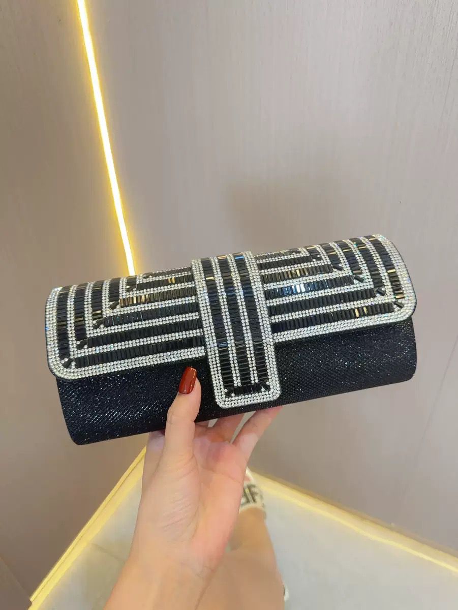 Geometric Clutch Bag