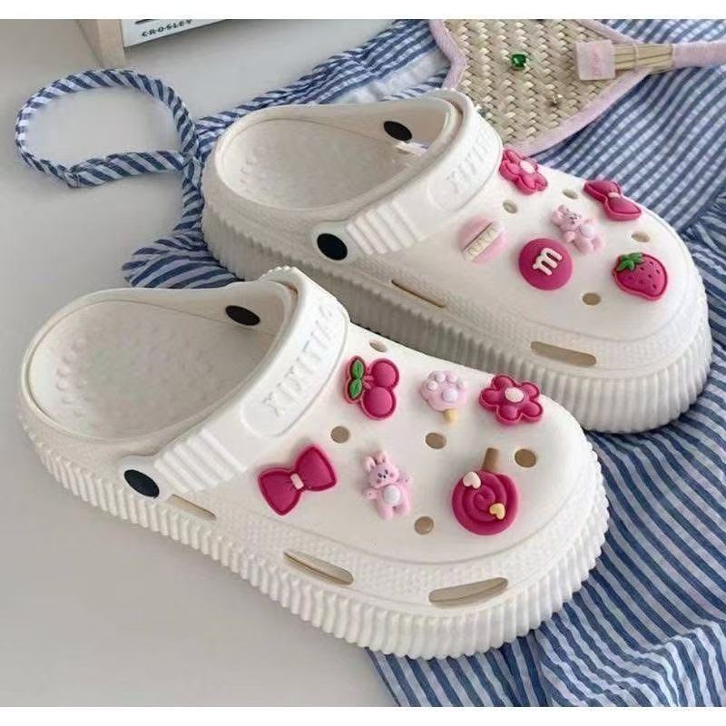 Waterproof women's crocs