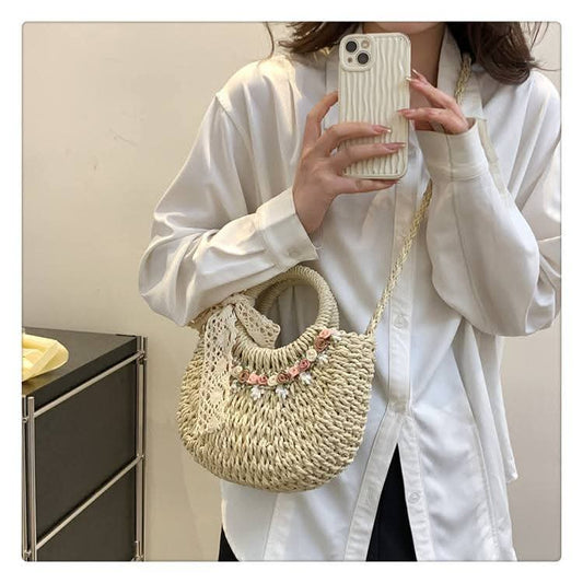 Rosella Bloom Crossbody Tote