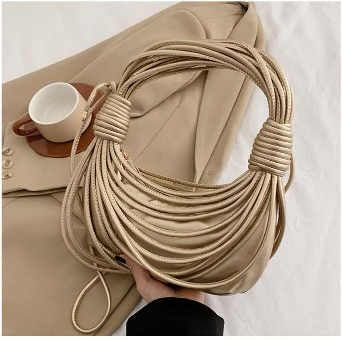 Golden halo shoulder bag