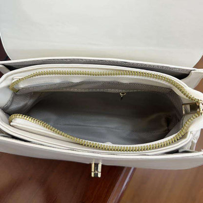 Midnight Luxe Chain Satchel Bag