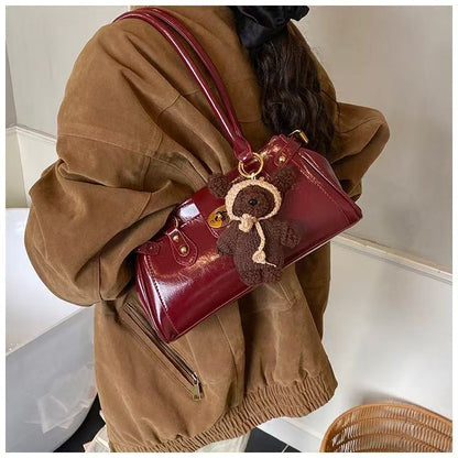 Teddy Luxe Barrel Bag