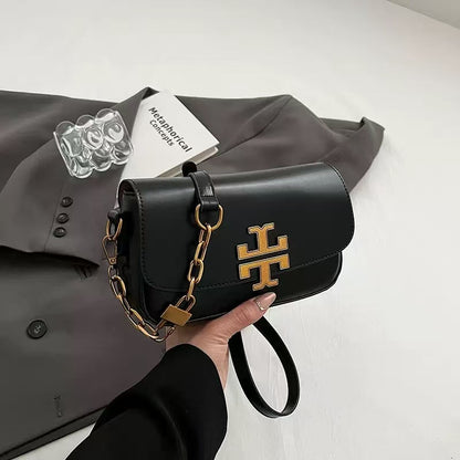 Leather Luxe Shoulder Bag
