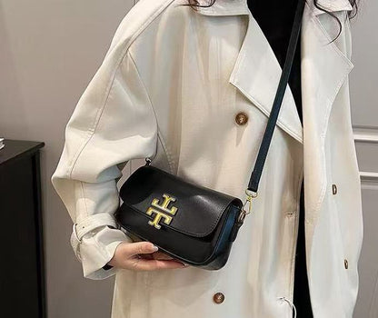 Leather Luxe Shoulder Bag