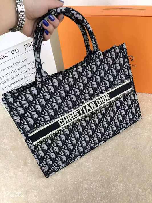 Iconic Monogram Woven Tote Bag