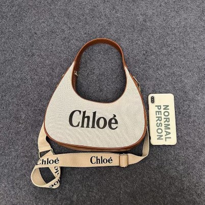 Signature Woven Logo Crossbody Bag