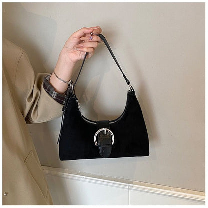 Harlow Buckle Shoulder Bag
